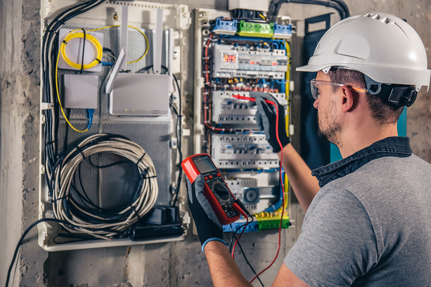 Servicio de electricista para el hogar